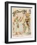 Worshipped by the Pharaoh Ramses IV-S. Pollaroli-Framed Art Print