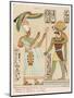 Worshipped by the Pharaoh Ramses IV-S. Pollaroli-Mounted Art Print