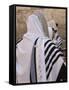 Worshippers at the Western Wall, Jerusalem, Israel, Middle East-Michael DeFreitas-Framed Stretched Canvas