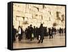 Worshippers at the Western Wall, Jerusalem, Israel, Middle East-Michael DeFreitas-Framed Stretched Canvas