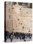 Worshippers at the Western Wall, Jerusalem, Israel, Middle East-Michael DeFreitas-Stretched Canvas