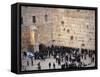 Worshippers at the Western Wall, Jerusalem, Israel, Middle East-Michael DeFreitas-Framed Stretched Canvas