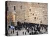 Worshippers at the Western Wall, Jerusalem, Israel, Middle East-Michael DeFreitas-Stretched Canvas