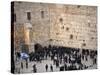 Worshippers at the Western Wall, Jerusalem, Israel, Middle East-Michael DeFreitas-Stretched Canvas