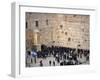 Worshippers at the Western Wall, Jerusalem, Israel, Middle East-Michael DeFreitas-Framed Photographic Print