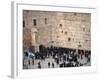 Worshippers at the Western Wall, Jerusalem, Israel, Middle East-Michael DeFreitas-Framed Photographic Print