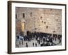 Worshippers at the Western Wall, Jerusalem, Israel, Middle East-Michael DeFreitas-Framed Photographic Print