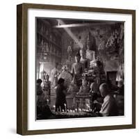 Worshippers in the Temple-null-Framed Photographic Print