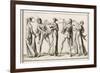 Worshippers of Bacchus 2 of 2-Bernard Picart-Framed Premium Giclee Print