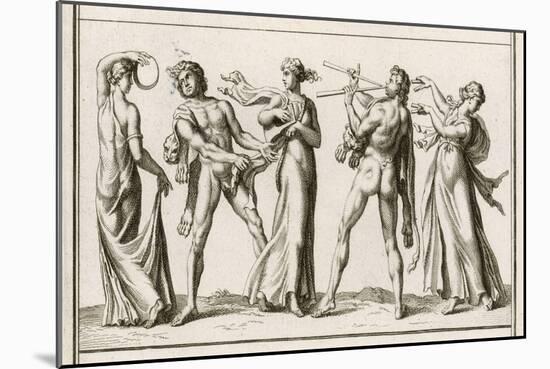 Worshippers of Bacchus 2 of 2-Bernard Picart-Mounted Art Print