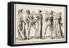 Worshippers of Bacchus 2 of 2-Bernard Picart-Framed Stretched Canvas