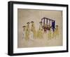 Worshipping an Ancestor-Kim Junkeun-Framed Giclee Print