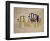 Worshipping an Ancestor-Kim Junkeun-Framed Giclee Print