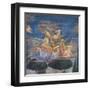 Worshipping Angels-Benozzo Gozzoli-Framed Art Print