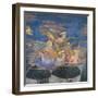 Worshipping Angels-Benozzo Gozzoli-Framed Art Print