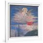 Worshipping Angels-Benozzo Gozzoli-Framed Art Print