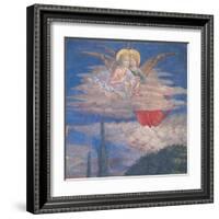 Worshipping Angels-Benozzo Gozzoli-Framed Art Print