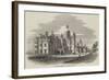 Worsley Hall, the Seat of the Earl of Ellesmere-Samuel Read-Framed Giclee Print