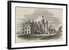 Worsley Hall, the Seat of the Earl of Ellesmere-Samuel Read-Framed Giclee Print