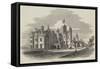 Worsley Hall, the Seat of the Earl of Ellesmere-Samuel Read-Framed Stretched Canvas