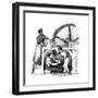 Worsted Manufacturing, C1845-null-Framed Giclee Print