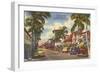 Worth Avenue, Palm Beach, Florida-null-Framed Art Print