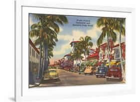 Worth Avenue, Palm Beach, Florida-null-Framed Art Print