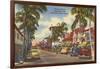 Worth Avenue, Palm Beach, Florida-null-Framed Art Print