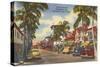 Worth Avenue, Palm Beach, Florida-null-Stretched Canvas