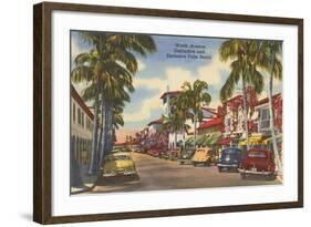 Worth Avenue, Palm Beach, Florida-null-Framed Art Print