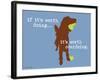 Worth Doing-Dog is Good-Framed Art Print