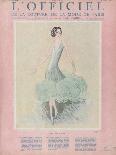 L'Officiel, July 1926 - Miss Dora Duby-Worth-Framed Art Print