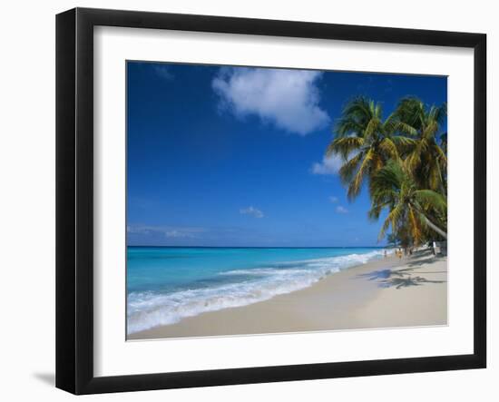 Worthing Beach on South Coast of Southern Parish of Christ Church, Barbados, Caribbean-Robert Francis-Framed Photographic Print