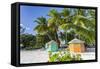 Worthing Beach, Worthing, Christ Church, Barbados, West Indies, Caribbean, Central America-Frank Fell-Framed Stretched Canvas