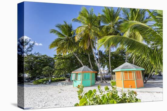 Worthing Beach, Worthing, Christ Church, Barbados, West Indies, Caribbean, Central America-Frank Fell-Stretched Canvas