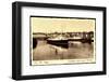 Worthing South East, Fährschiff Brighton Fährt Aus-null-Framed Photographic Print