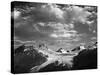 Worthington Glacier and Chugach Mountains, Thompson Pass Near Valdez, Alaska, USA-Adam Jones-Stretched Canvas