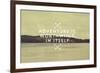 Worthwhile-Vintage Skies-Framed Giclee Print