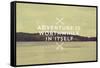 Worthwhile-Vintage Skies-Framed Stretched Canvas