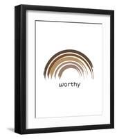 Worthy-Tenisha Proctor-Framed Art Print