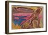 Wotan and Brünhilde, C. 1916-Koloman Moser-Framed Giclee Print