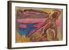 Wotan and Brünhilde, C. 1916-Koloman Moser-Framed Giclee Print