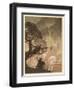 Wotan at the Pyre-Arthur Rackham-Framed Art Print