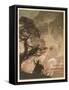 Wotan at the Pyre-Arthur Rackham-Framed Stretched Canvas