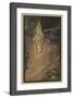 Wotan Encircles Rock-Arthur Rackham-Framed Art Print