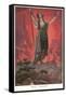 Wotan, Fire Spell-null-Framed Stretched Canvas