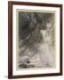 Wotan Rides to Rock-Arthur Rackham-Framed Art Print