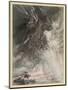 Wotan Rides to Rock-Arthur Rackham-Mounted Art Print