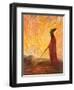 Wotan's Farewell and Magic Fire-Hermann Hendrich-Framed Giclee Print