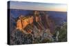 Wotans Throne at Cape Royal on the North Rim in Grand Canyon National Park, Arizona, USA-Chuck Haney-Stretched Canvas